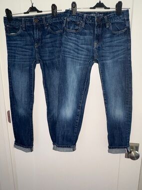 NWOT GAP 1969 girlfriend jeans bundle girl's sz 10 Reg